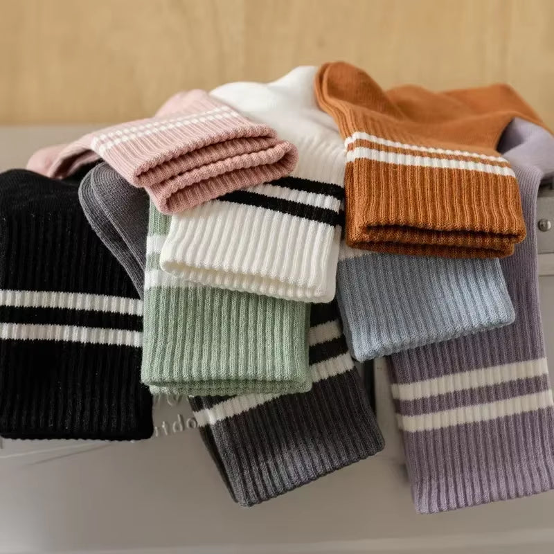 Yoga Socks Cotton Mid-Tube Bottom Professional Non-Slip Silicone Indoor Fitness Socks Gym Floor Soft Dance Pilates Sports Socks