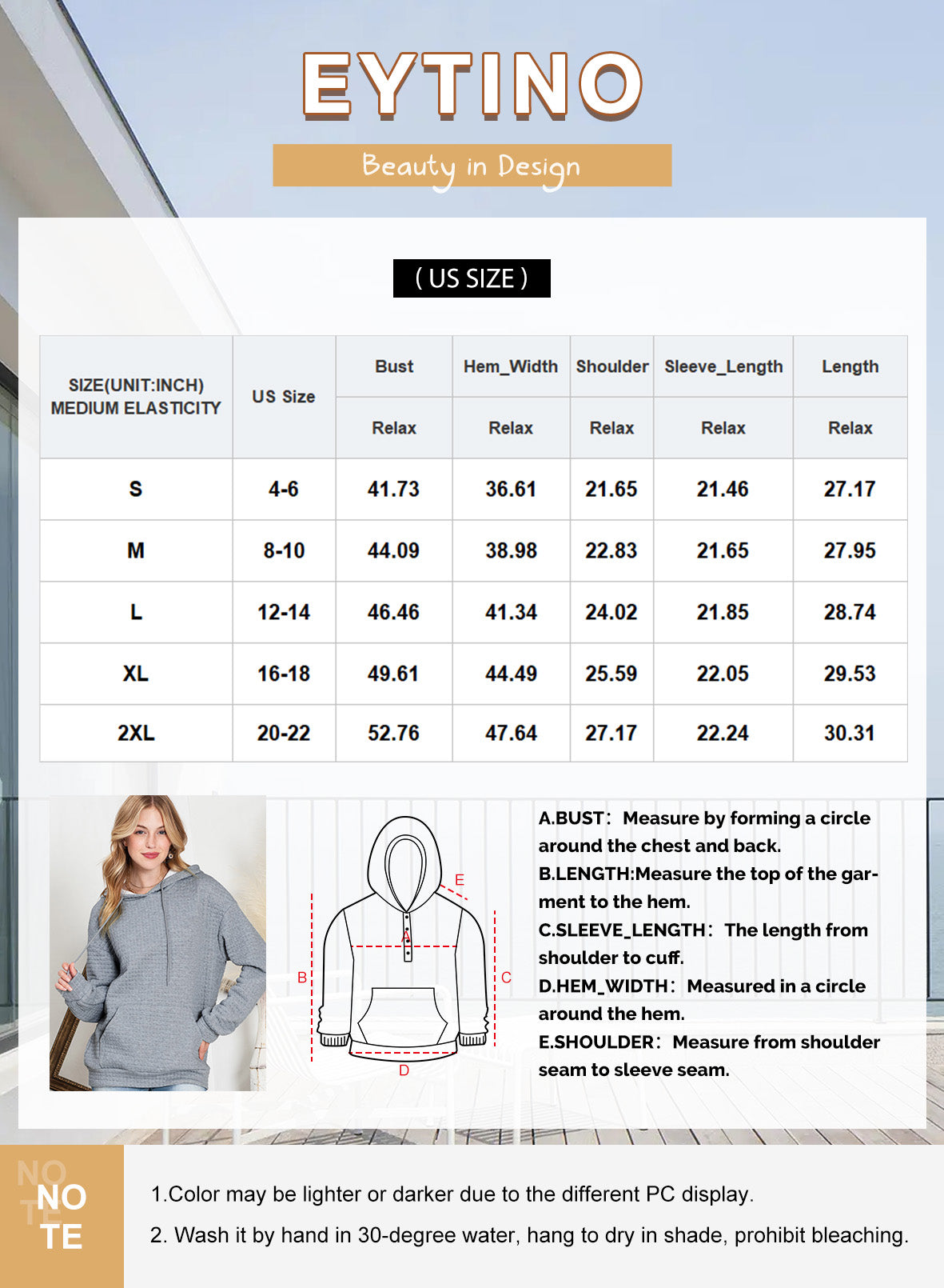 Hoodies for Women Fall Sweatshirts for Women Drawstring Long Sleeve Hoodies Pullover Knit Top with Pocket Pink M