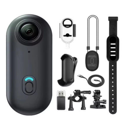 4K Mini Action Camer Wearable Cam with Waterproof Shell Wifi Bike Camera Friendly for Casual Cycling Vlog Action Wifi