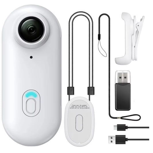 4K Mini Action Camer Wearable Cam with Waterproof Shell Wifi Bike Camera Friendly for Casual Cycling Vlog Action Wifi