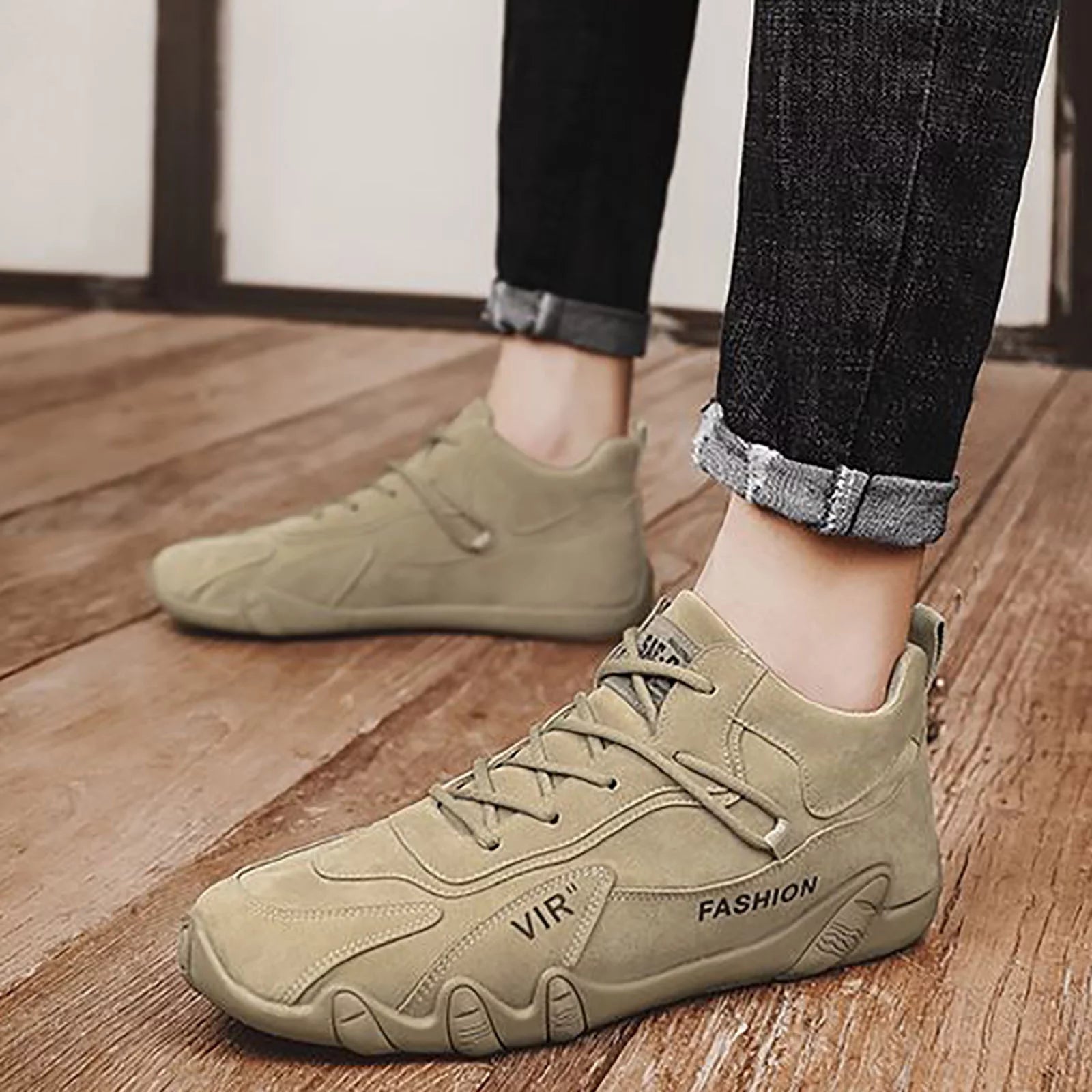 Mens Shoes Size 8 Men Shoes 20 under Lace up Extra Wide Dress Shoes for Men Sports Shoes for Men Popular Labor Work Shoes Wear High Top Board Shoes Casual Leisure Shoes Mens Leather Casual Sho