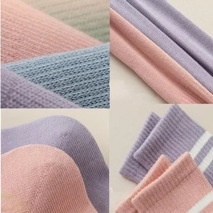 Yoga Socks Cotton Mid-Tube Bottom Professional Non-Slip Silicone Indoor Fitness Socks Gym Floor Soft Dance Pilates Sports Socks